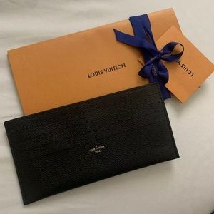 Louis Vuitton Felicie Black Card Holder